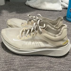 Nike Zoom Fly SP, Size 9.5 Bone Color